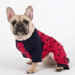 Leveret Dog Hearts Pajama