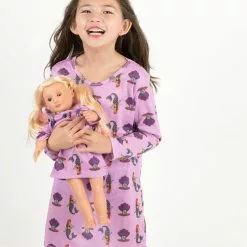 Leveret Matching Girl & Doll Nightgowns