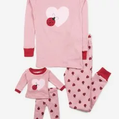 Leveret Matching Girl & Doll Cotton Pajamas