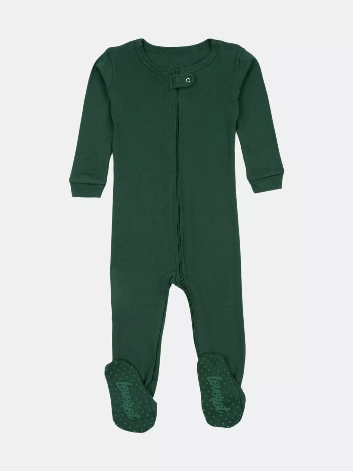 Leveret Solid Color Boho Footed Pajamas - Image 8