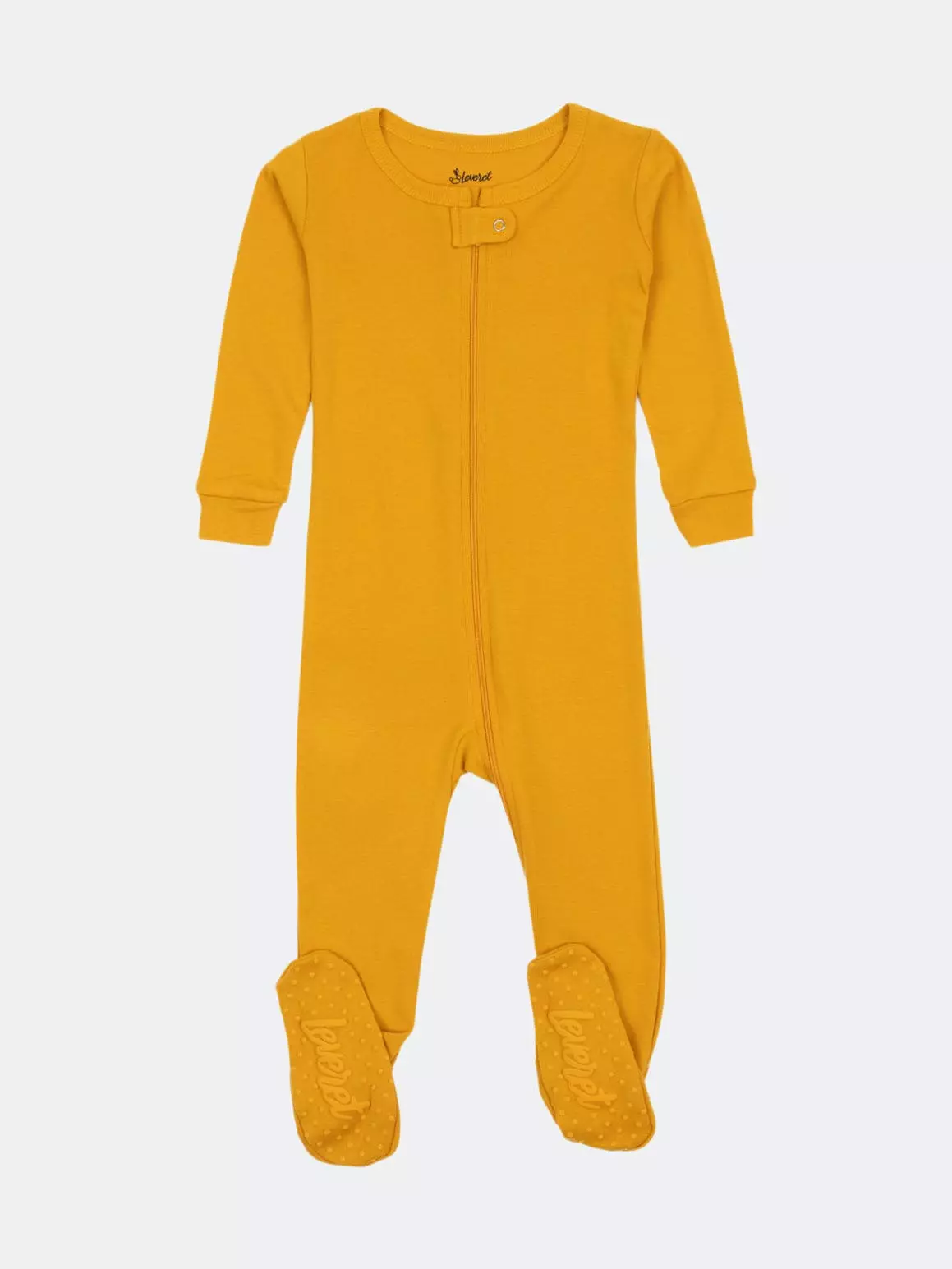 Leveret Solid Color Boho Footed Pajamas - Image 9