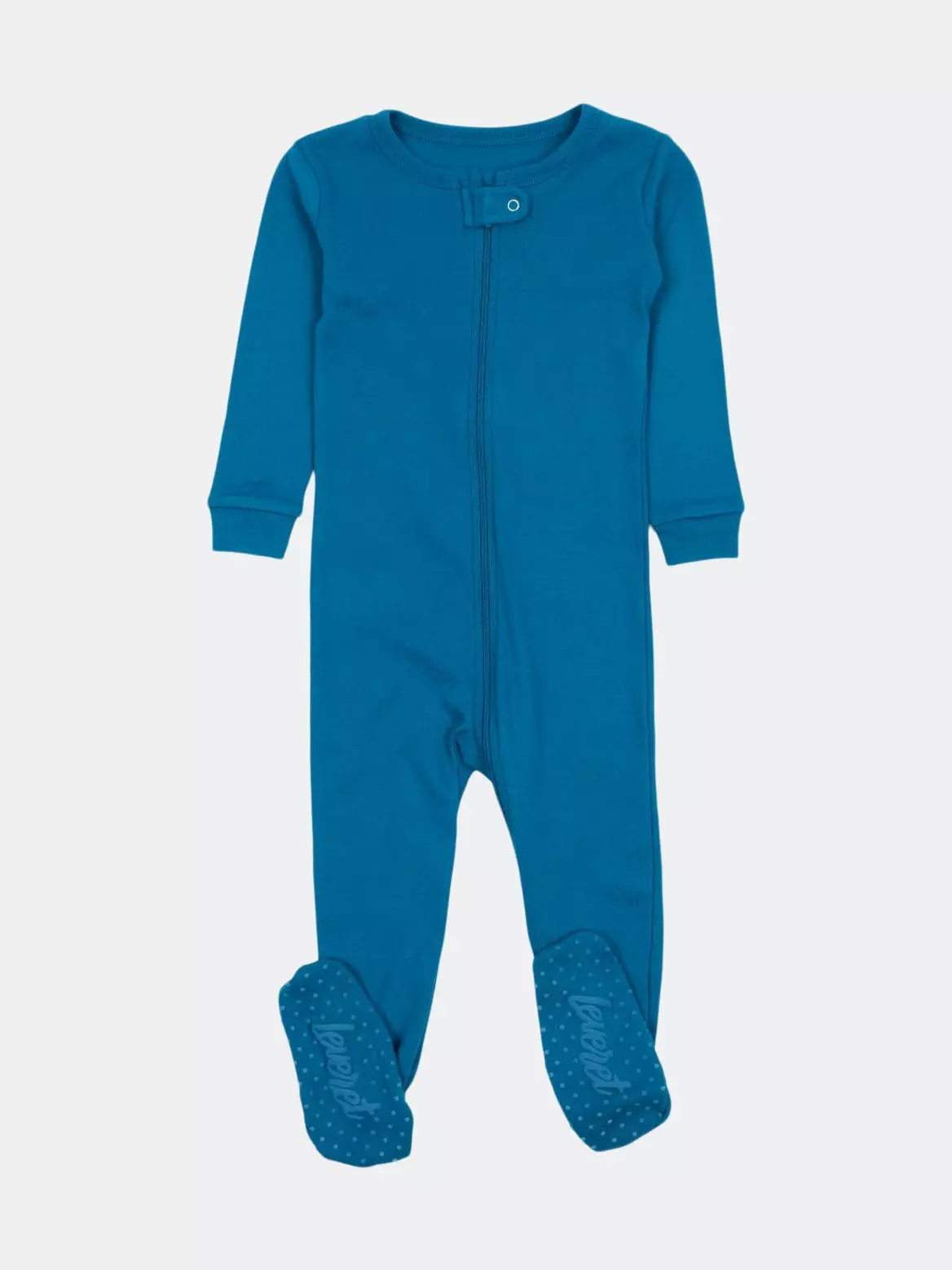 Leveret Solid Color Boho Footed Pajamas