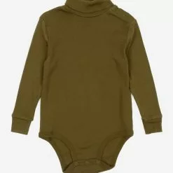 Leveret Baby Cotton Boho Turtleneck Bodysuit