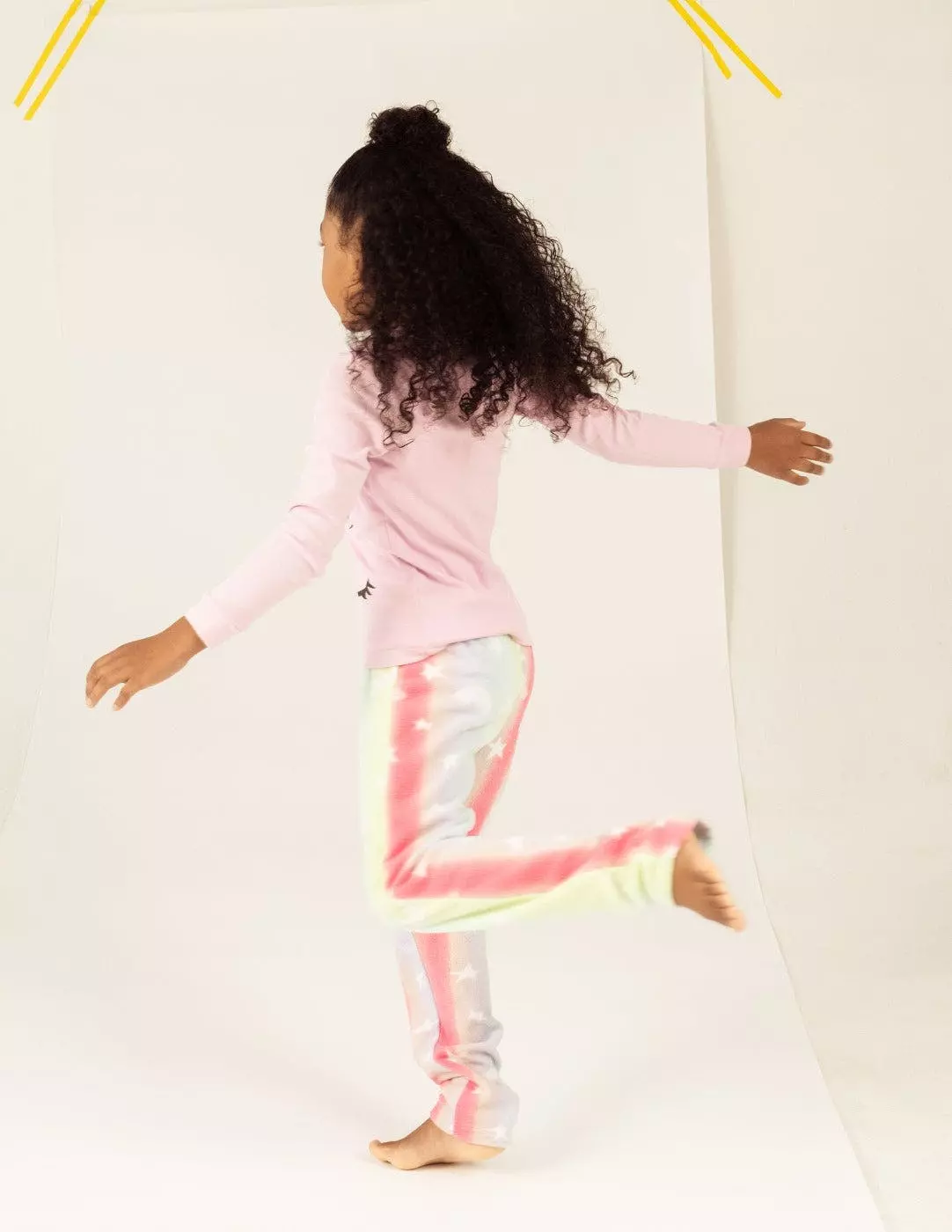 Leveret Fleece Print Pajamas - Image 7