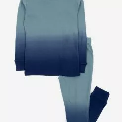 Leveret Kids Ombré Dye Cotton Pajamas