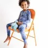 Leveret Kids Mix Dye Cotton Pajamas