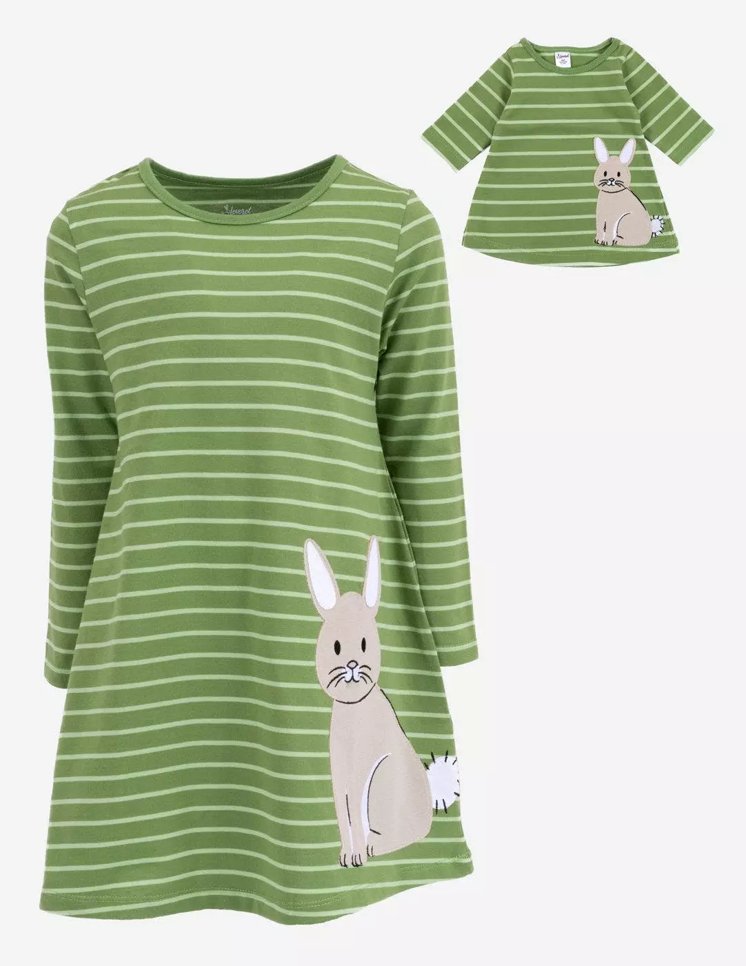 Leveret Matching Girl & Doll Cotton Dress - Image 2