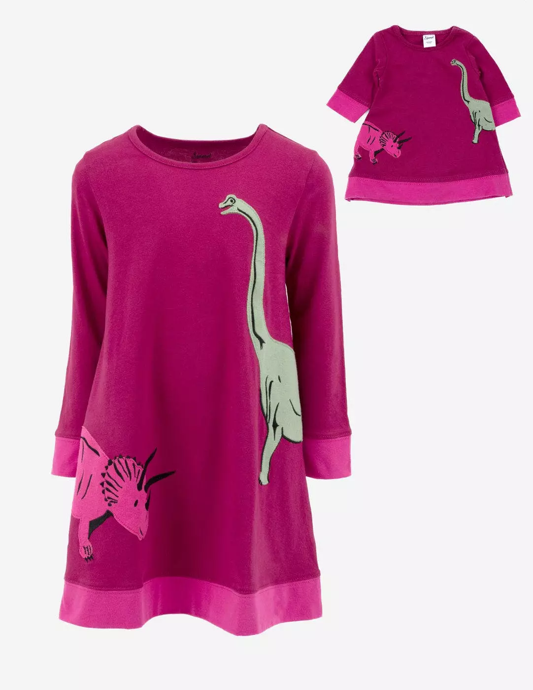 Leveret Matching Girl & Doll Cotton Dress - Image 9