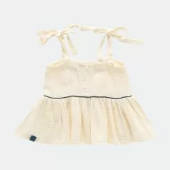 OMAMImini Baby Peplum Top With Ties