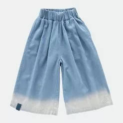 OMAMImini Denim Wide Pull-On Pants