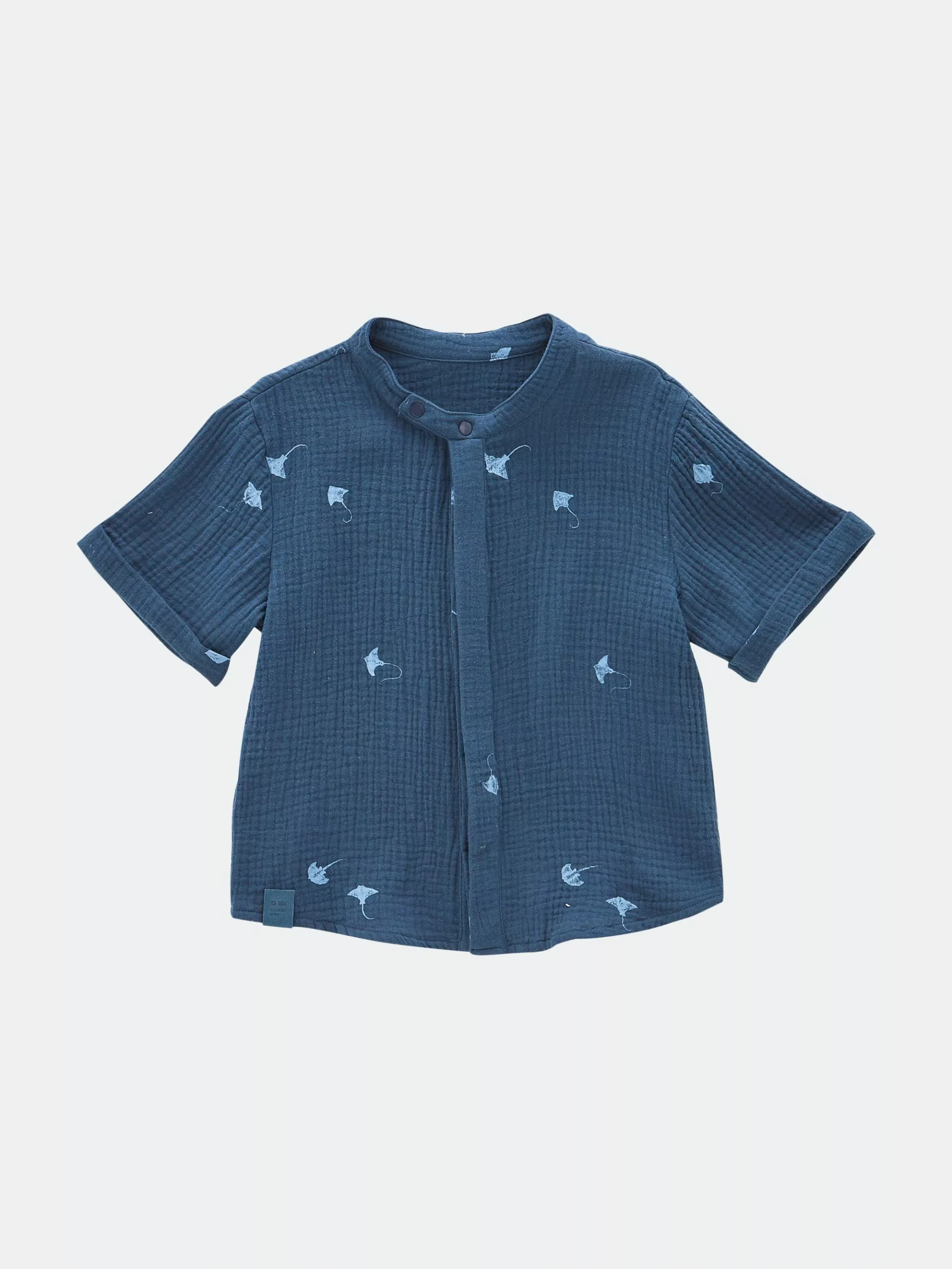 OMAMImini Gauze Button Up Shirt