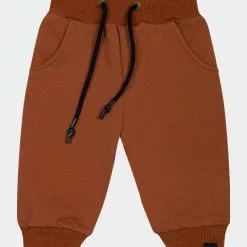OMAMImini Baby Terry Joggers - Rust