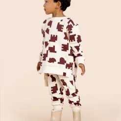 OMAMImini Kids Terry Joggers I Off-white