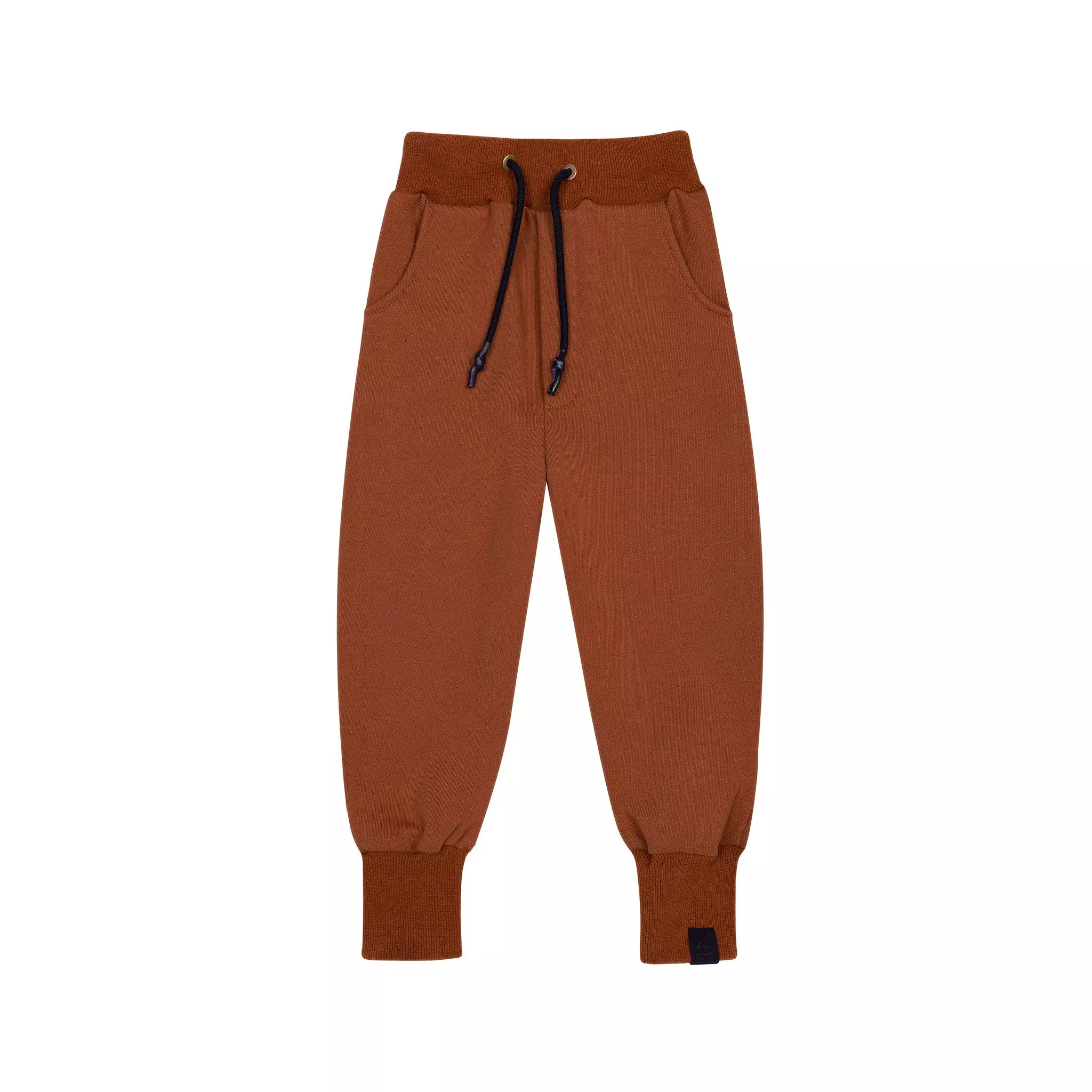 OMAMImini Kids Terry Joggers | Rust