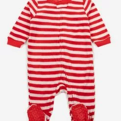 Leveret Baby Footed Fleece Christmas Pajamas