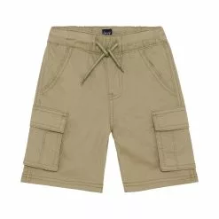 Deux Par Deux Extensible Twill Cargo Pocket Short