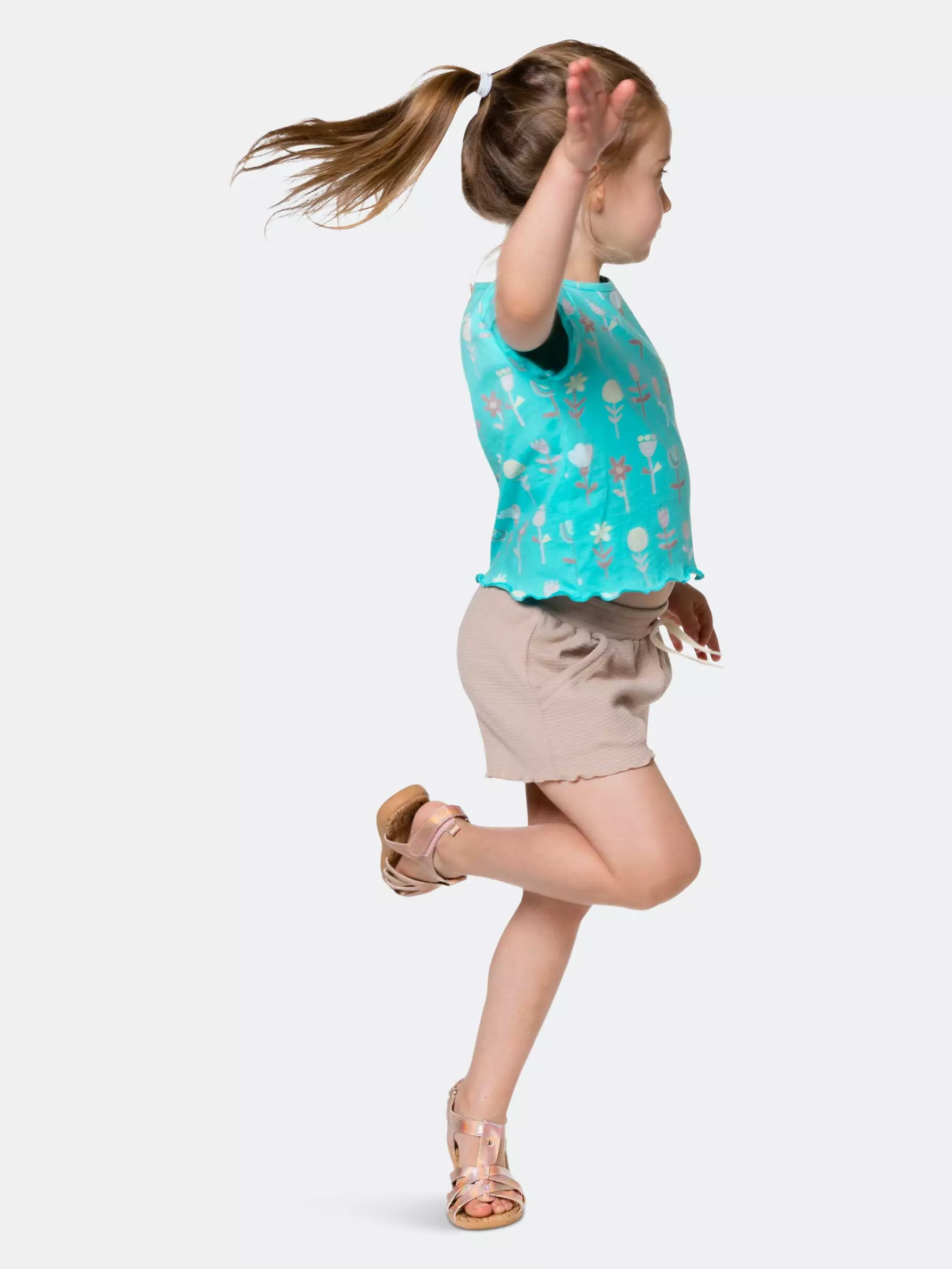 Deux Par Deux Inted T-Shirt With Back Hole - Image 3