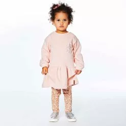 Deux Par Deux Cotton Legging Printed Mini Flowers