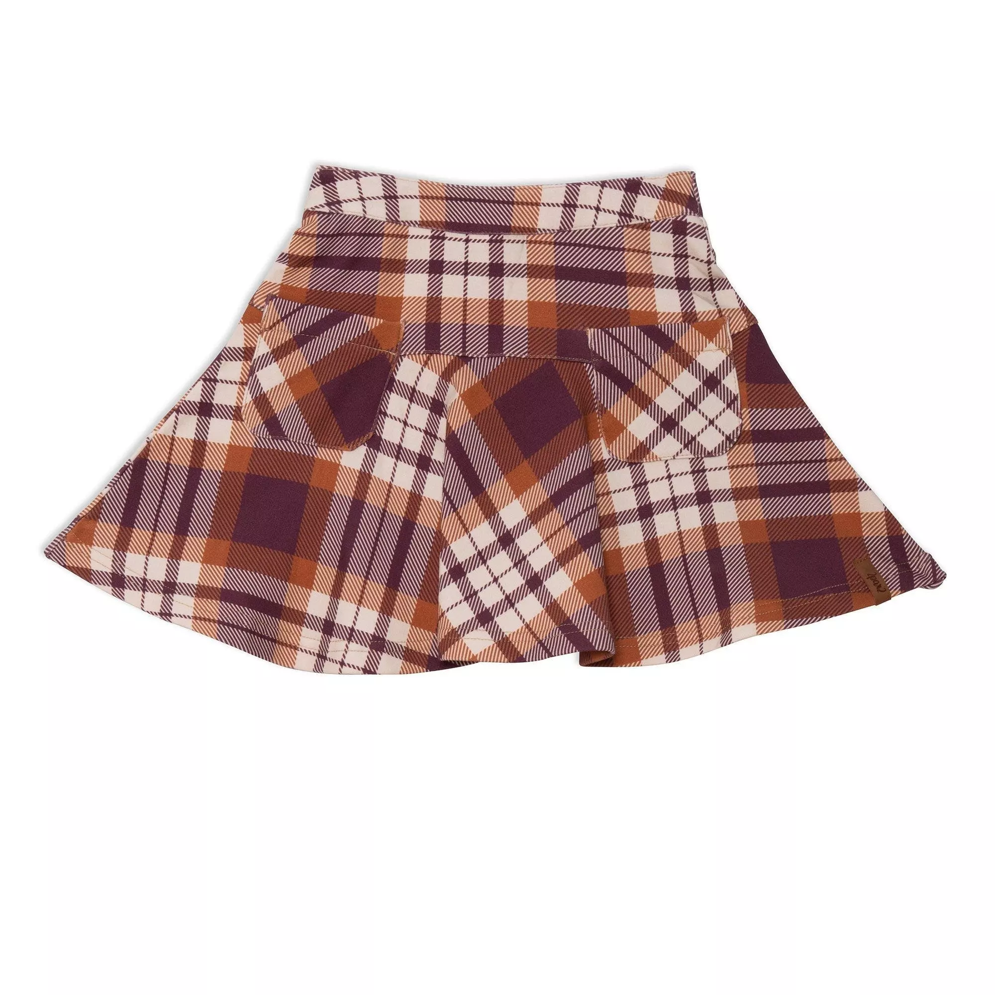 Deux Par Deux Laid Skirt With Pocket