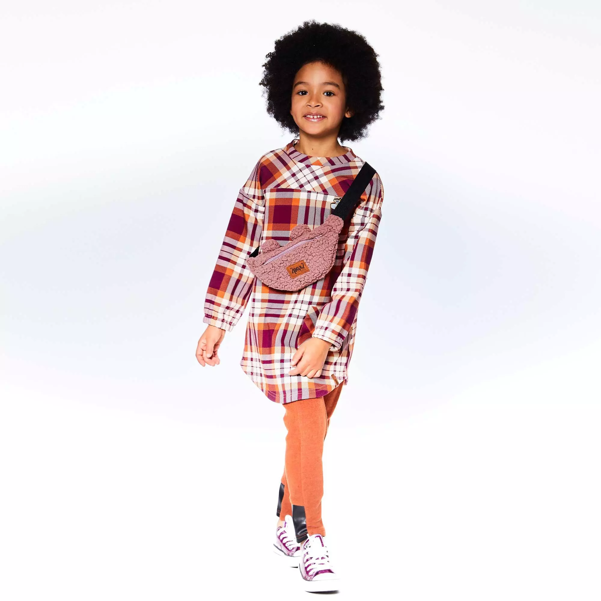 Deux Par Deux Inted Shirt Dress With Long Sleeves - Image 4