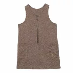 Deux Par Deux Herringbone Jumper With Pocket