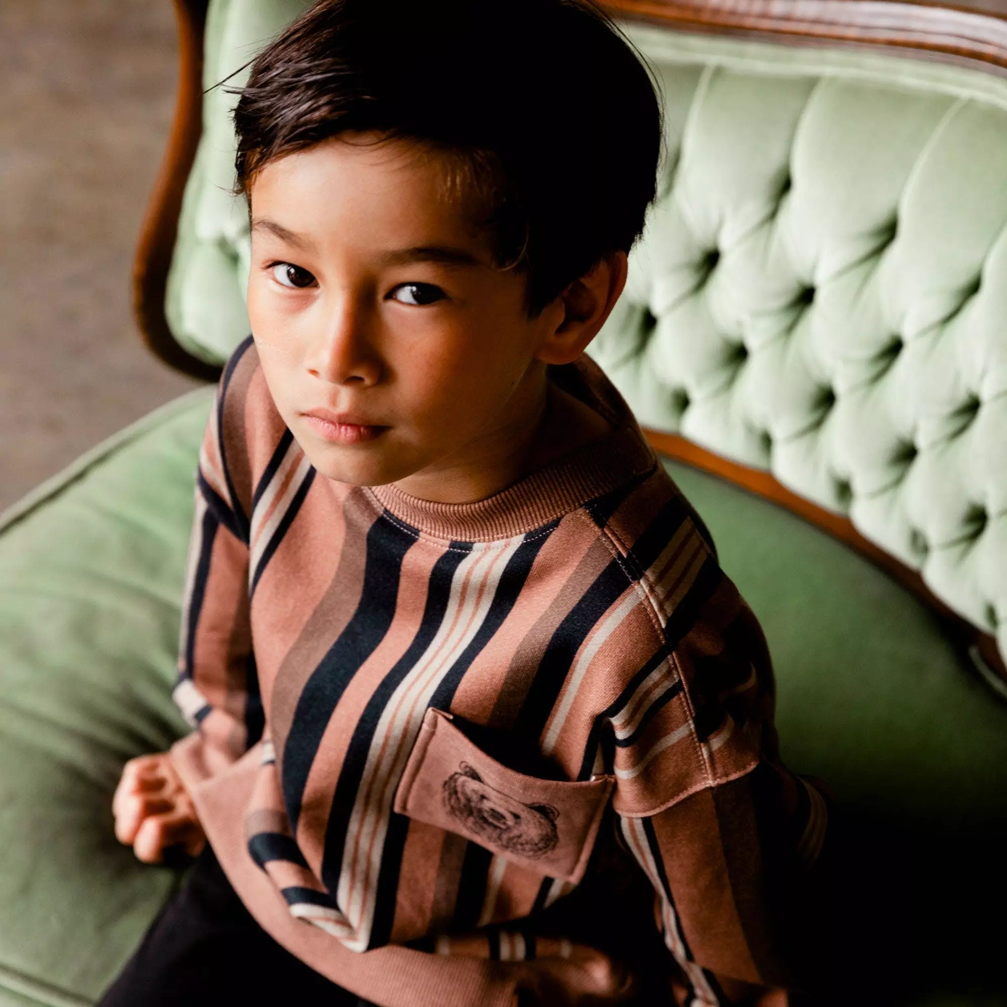 Deux Par Deux Inted Fleece Top - Image 2