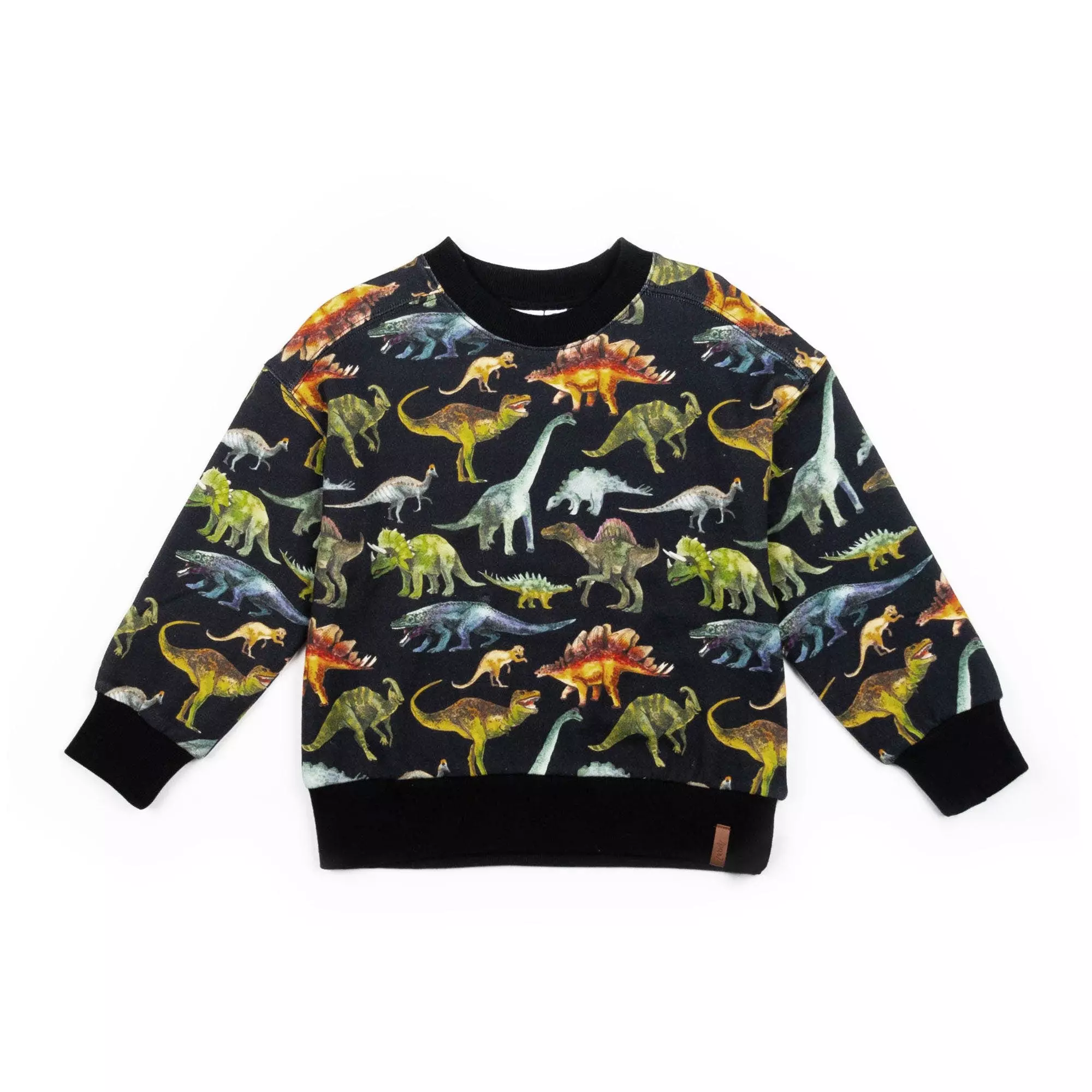 Deux Par Deux Inted Fleece Top With Dinosaur Print - Image 5