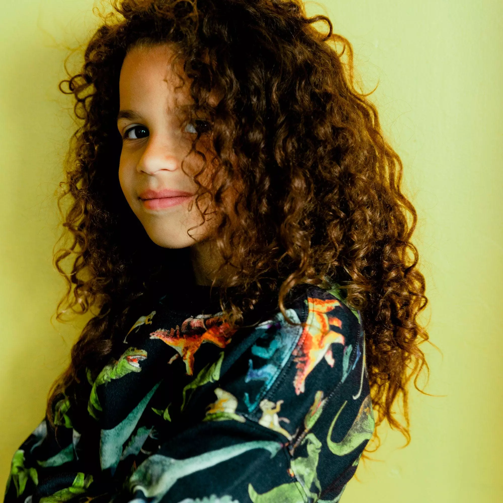 Deux Par Deux Inted Fleece Top With Dinosaur Print - Image 3