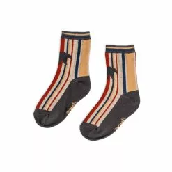 Deux Par Deux Inted Plaid Socks