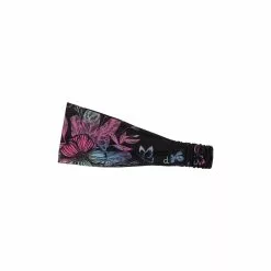 Deux Par Deux Inted Swimwear Headband- Black Butterflies