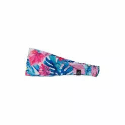 Deux Par Deux Inted Swimwear Headband - Blue Tropical