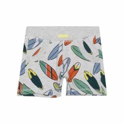 Deux Par Deux Inted French Terry Short - Light Grey Mix Surfboards