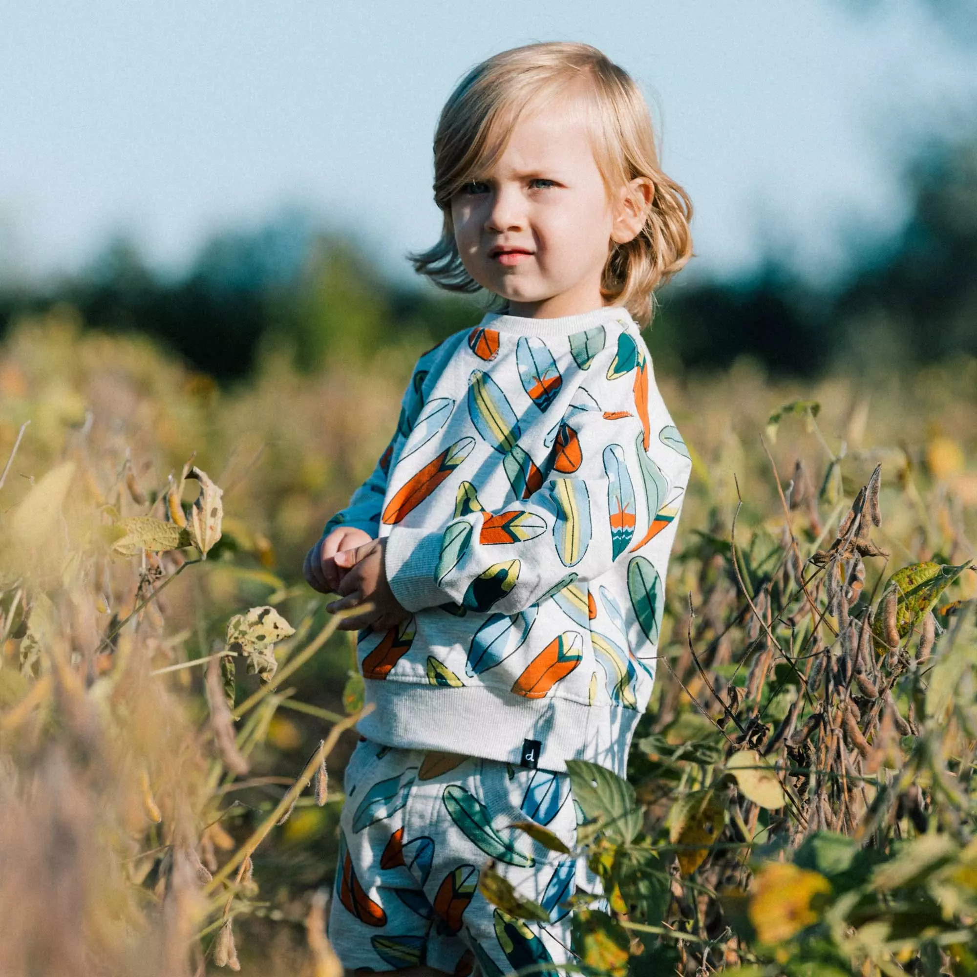 Deux Par Deux Inted French Terry Top - Image 3