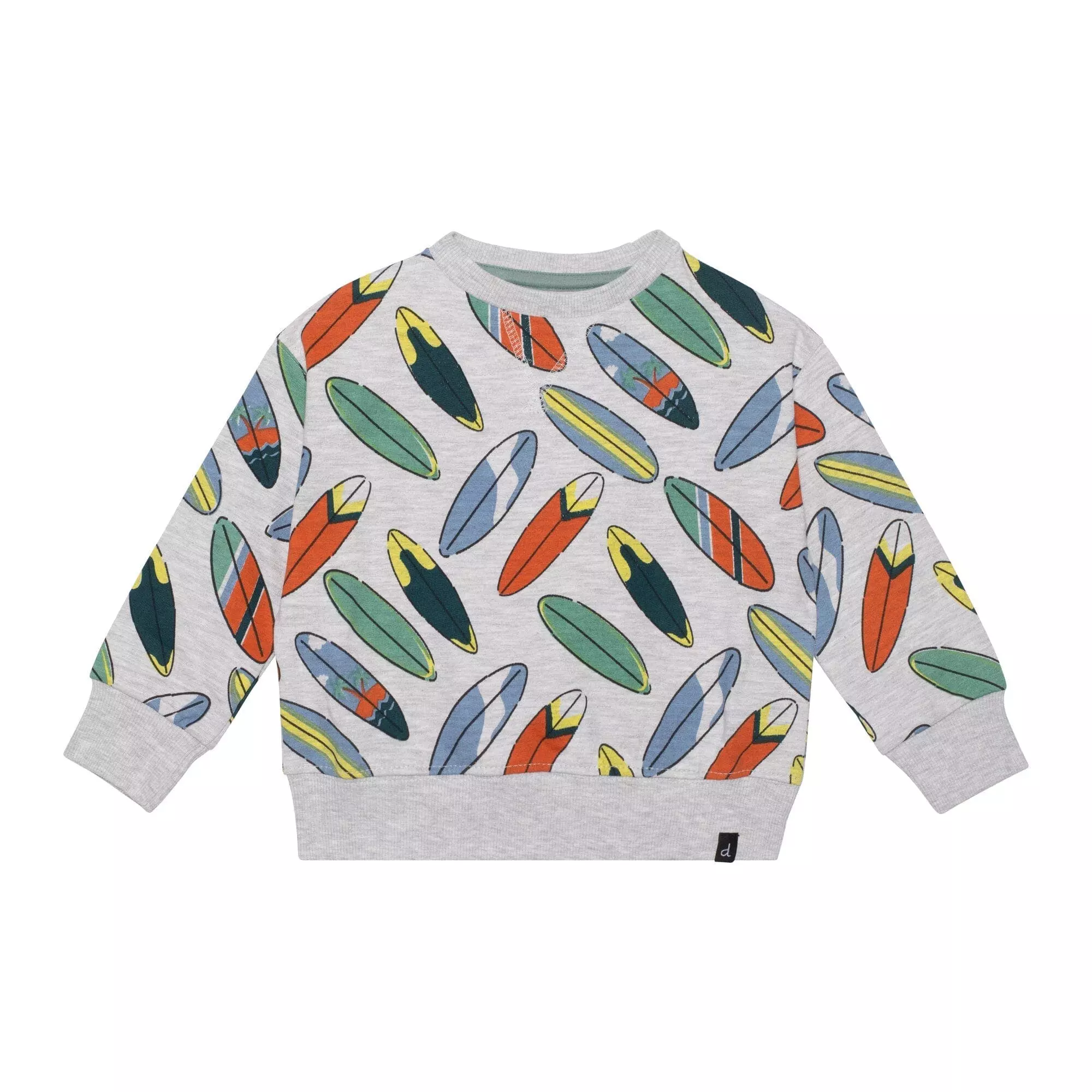 Deux Par Deux Inted French Terry Top