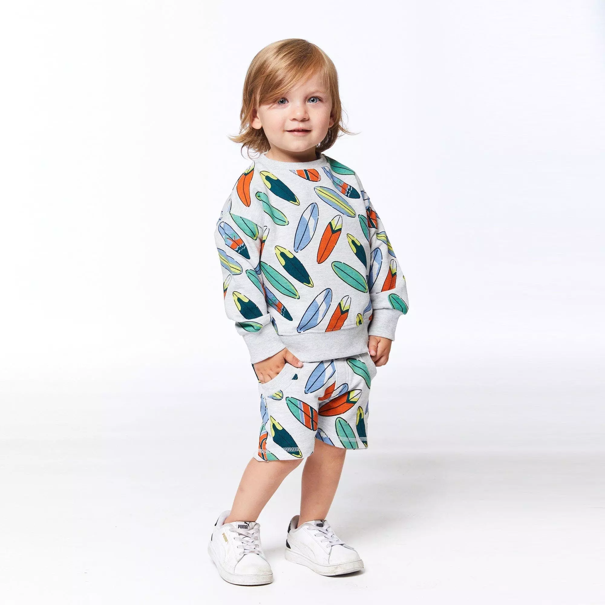 Deux Par Deux Inted French Terry Top - Image 2