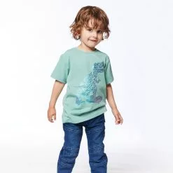 Deux Par Deux Foil Graphic T-Shirt