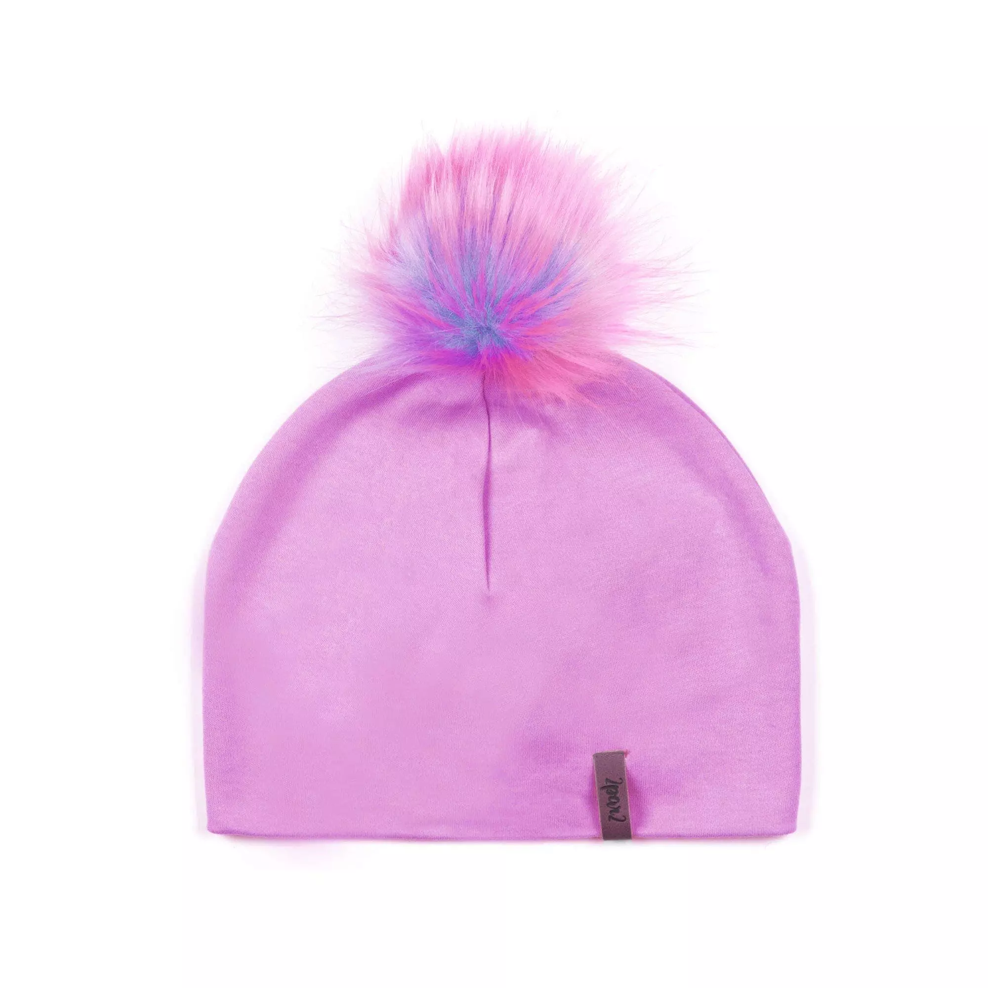 Deux Par Deux Tachable Pompom Hat