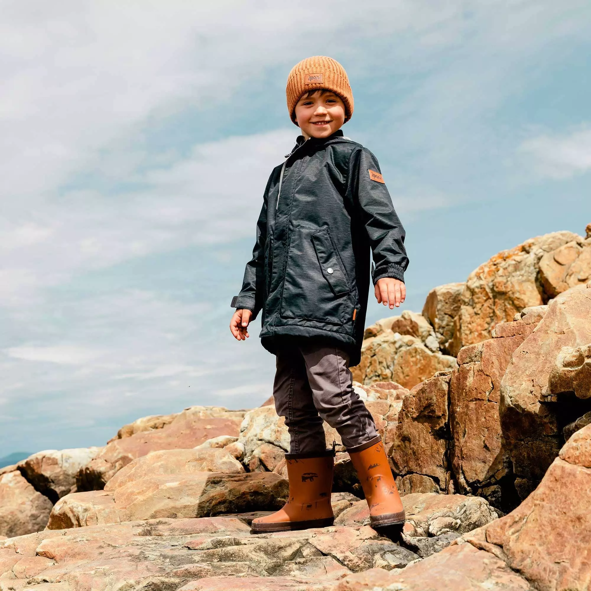 Deux Par Deux Ka Black Texture Jacket - Image 3