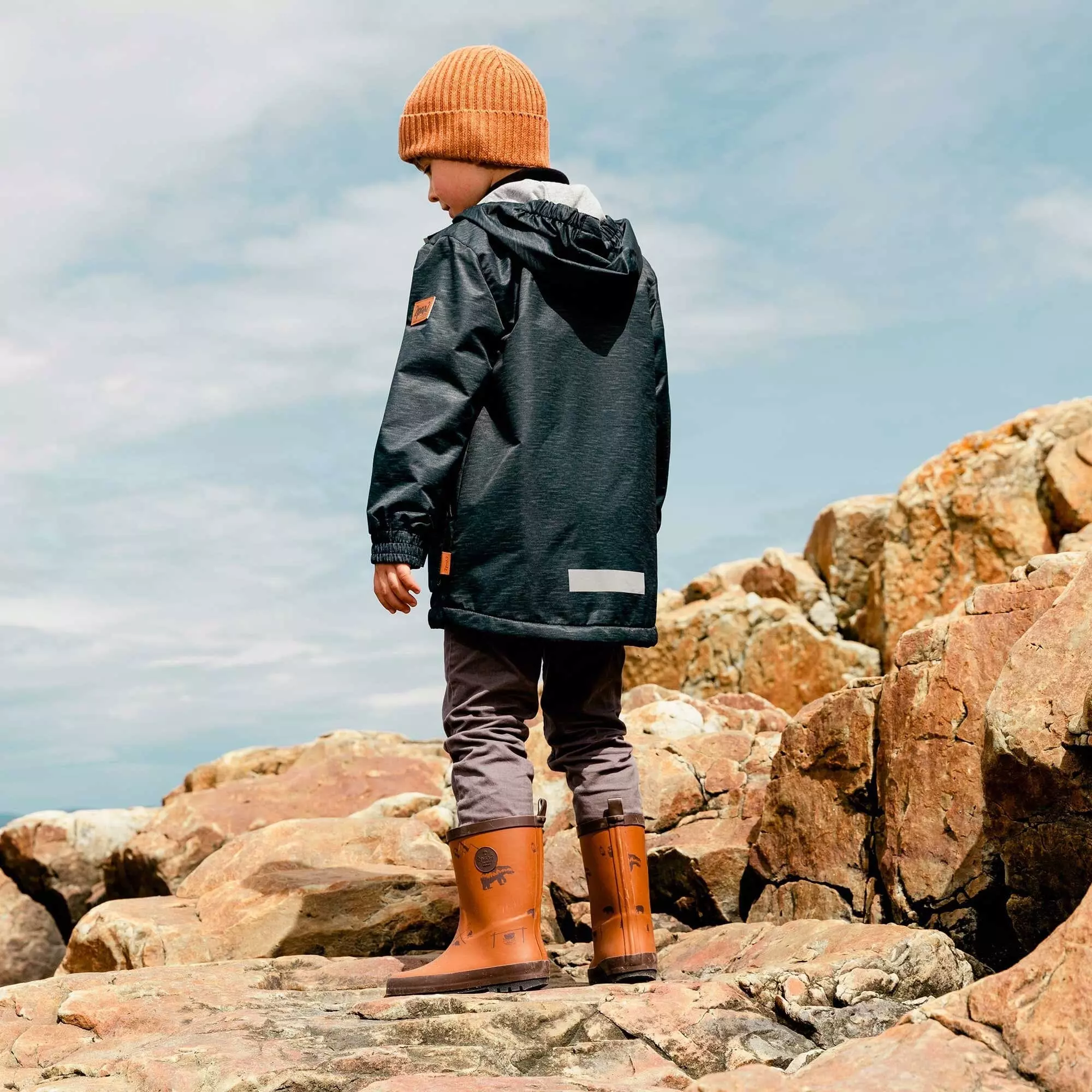 Deux Par Deux Ka Black Texture Jacket - Image 4