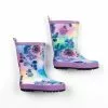 Deux Par Deux Inted Rain Boots Multicolor Flowers