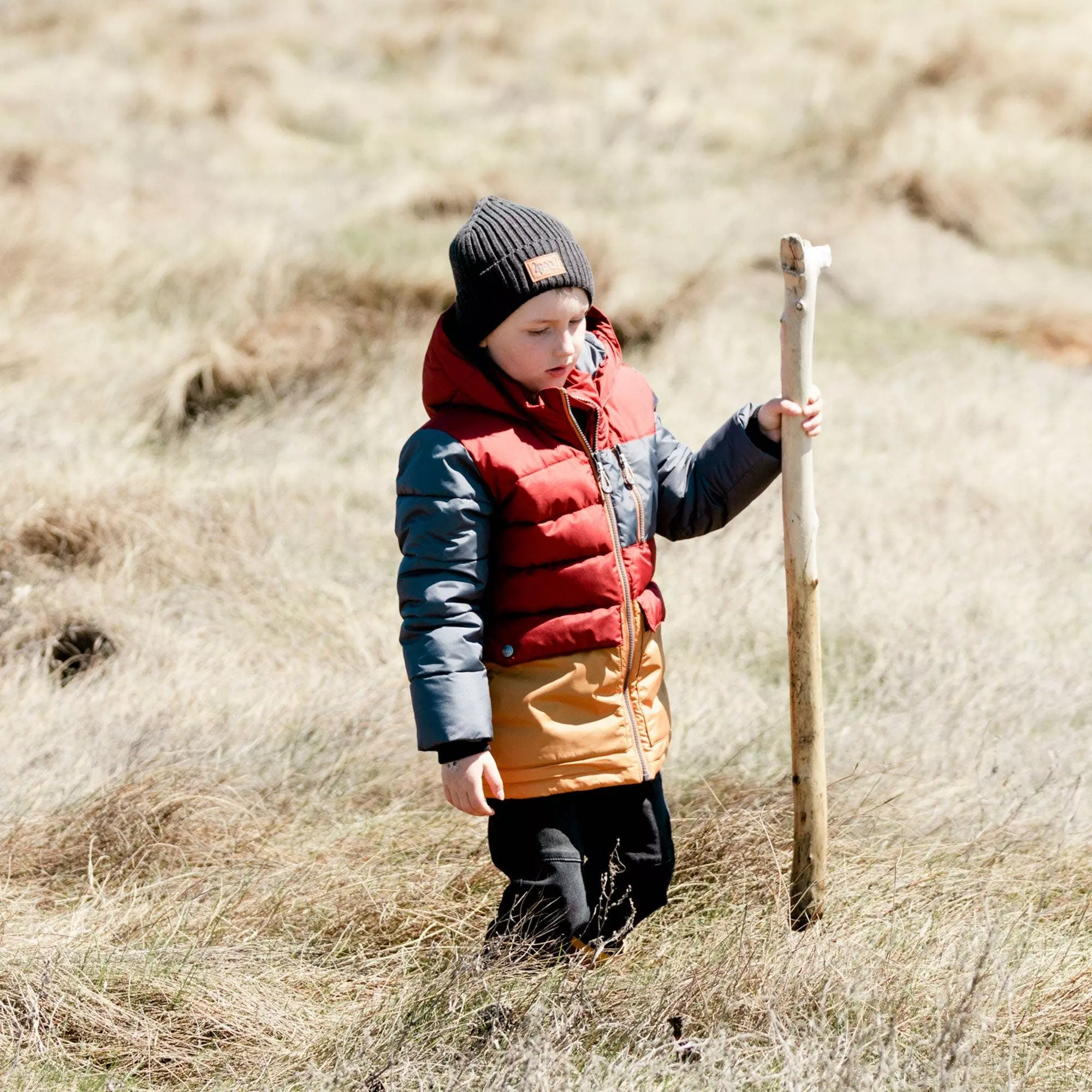 Deux Par Deux Tricolor Puffy Jacket - Image 2