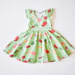 Worthy Threads Ruffle Twirly Dress