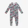 Posh Peanut Miles Footie Zippered One Piece