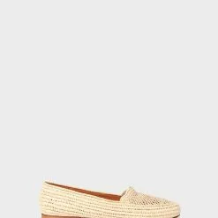 Anaki Paris Mocassins Javiera Raphia Naturel