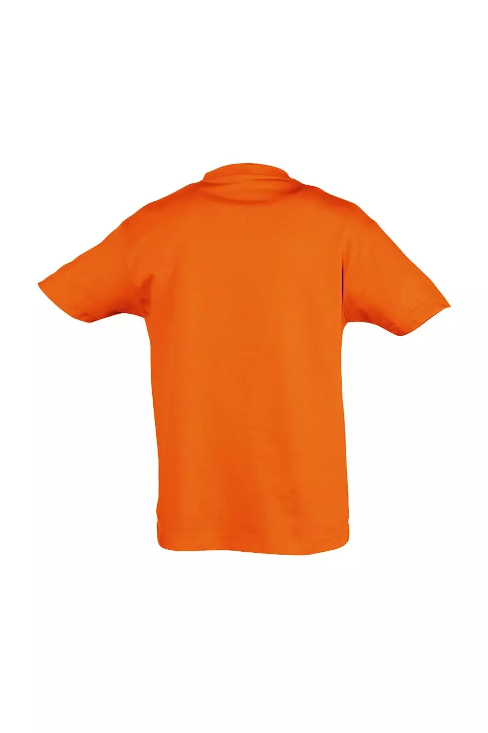 SOLS Kids Big Girls Regent Short Sleeve T-Shirt (Orange) - Image 2