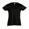 SOLS Big Girls Cherry Short Sleeve T-Shirt (Deep Black)