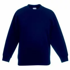 Of The Loom Fruit Of The Loom Kids Big Girls Premium 70/30 Sweatshirt (Deep Navy)