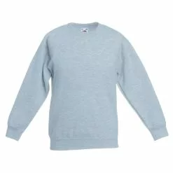 Of The Loom Fruit Of The Loom Kids Big Girls Premium 70/30 Sweatshirt (Heather Grey)