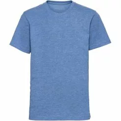 Russell Older Boys Short Sleeve HD T-Shirt (Blue Marl)