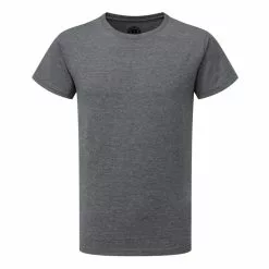 Russell Childrens Boys Short Sleeve HD T-Shirt (Grey Marl)